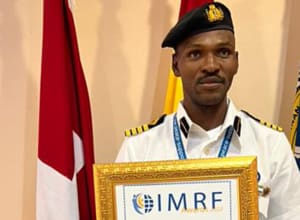 Captain Noah Isa Amwe named winner of the IMRF’s People’s Choice Award 2022